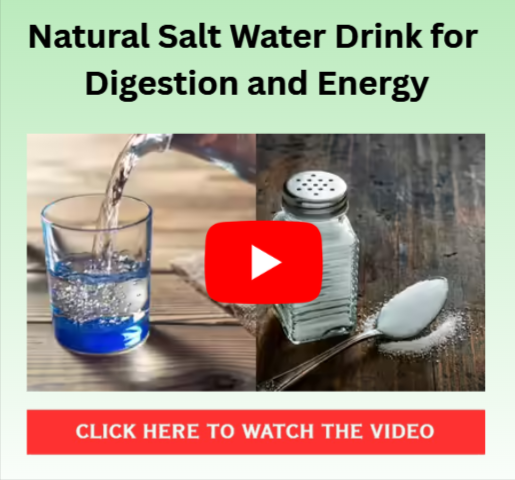 7 Health Benefits Of Drinking Salt Water - Use