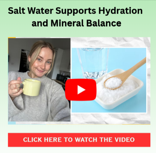 7 Health Benefits Of Drinking Salt Water - benefites
