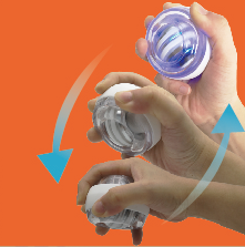 CuraBall Step 3 - Spin It With Your Wrist