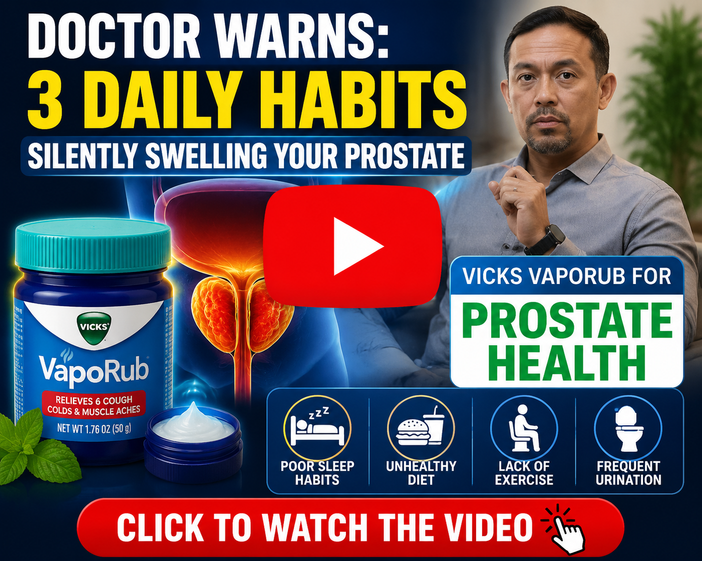 Vicks VapoRub for Prostate Health - 1