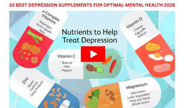 10 Best Depression Supplements for Optimal Mental Health 2026