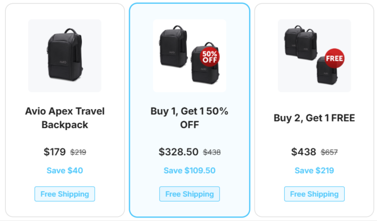 Avio Apex Travel Backpack Price