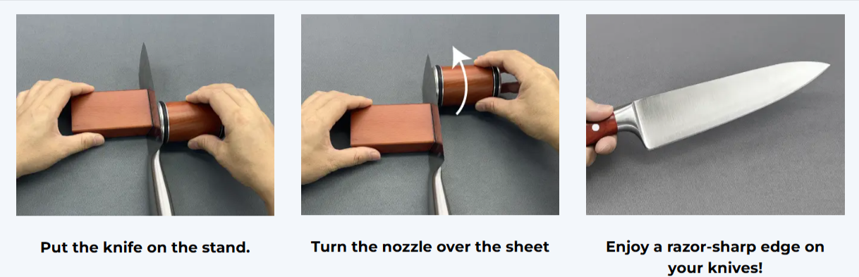 Knife-sharpener Uses