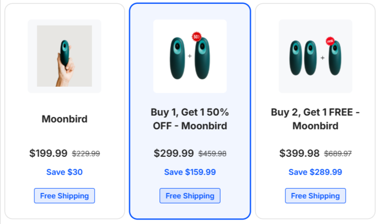 Moonbird Breathing Device Price