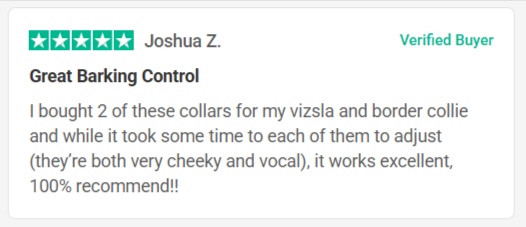 NooBark Anti-Bark Collar Customer Reviews