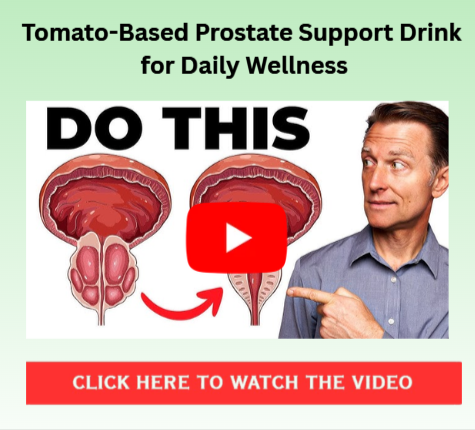 Tomato Based Prostate Support Drink for Daily Wellness