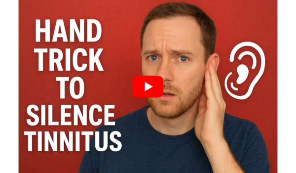 Hand Trick to Silence Tinnitus