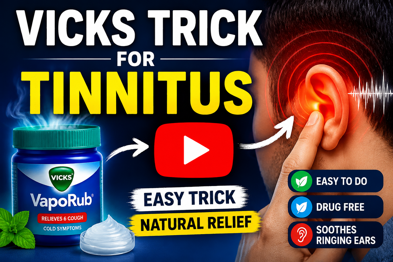 Vicks Trick for Tinnitus