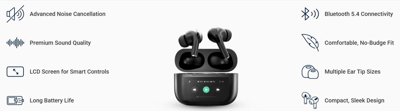 FitiBeats Wireless Earbuds Features