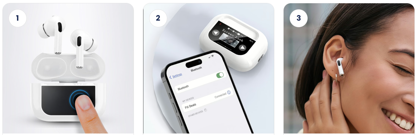 FitiBeats Wireless Earbuds How To Use