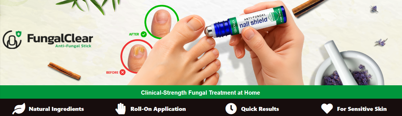 FungalClear Anti Fungal Stick Label