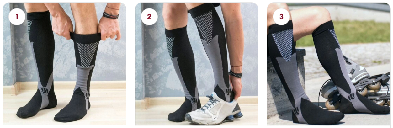 BubaSocks Long Compression Socks How to use