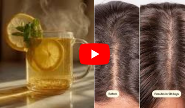 Gelatin Detox Water for Hair Growth