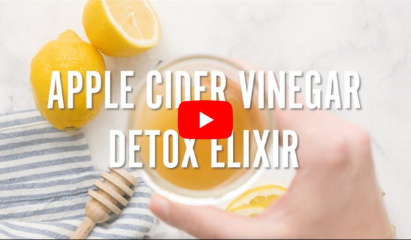 apple cider vinegar detox elixir