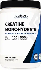 Nutricost Creatine Monohydrate Micronized Powder