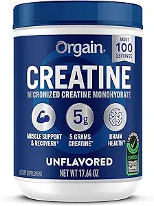 Orgain Creatine Monohydrate Powder