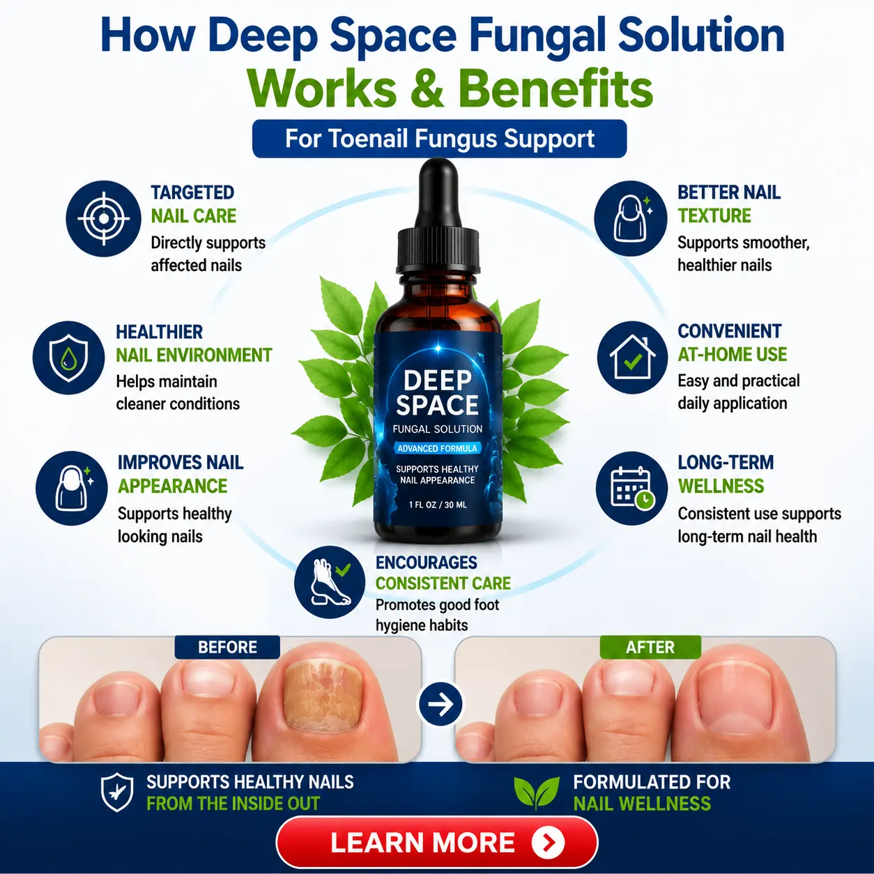 Benefits for Toenail Fungus Support