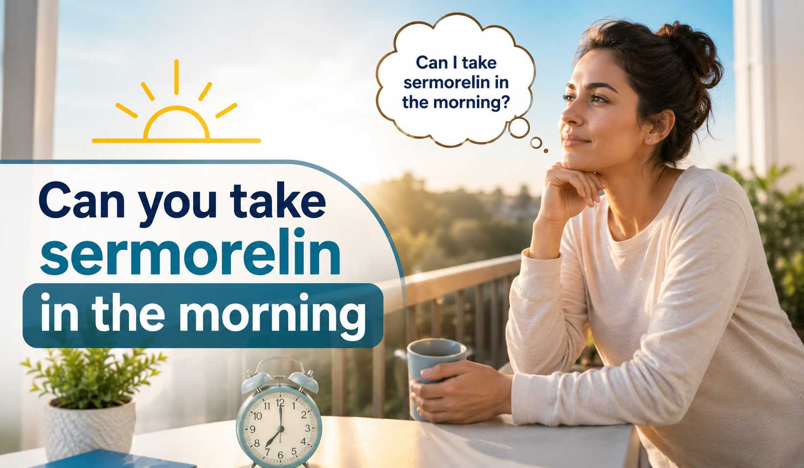 Can you Take Sermorelin In The Morning