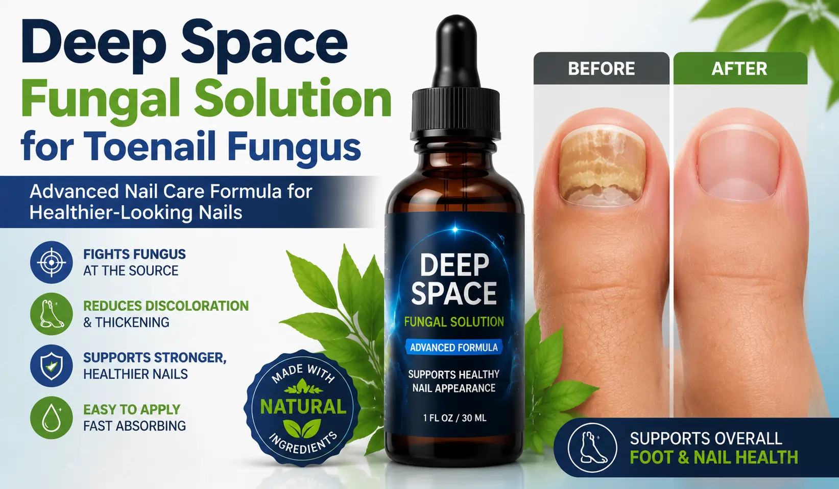 Deep Space Fungal Solution for Toenail Fungus