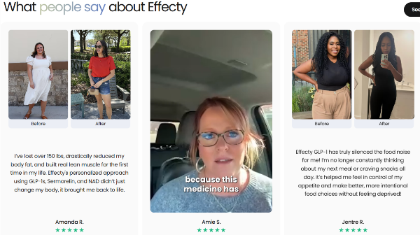 Effecty customer reviews