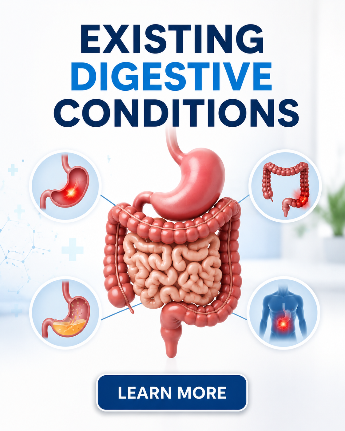Existing digestive conditions