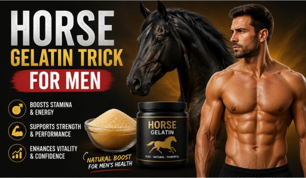Horse Gelatin Trick for Men