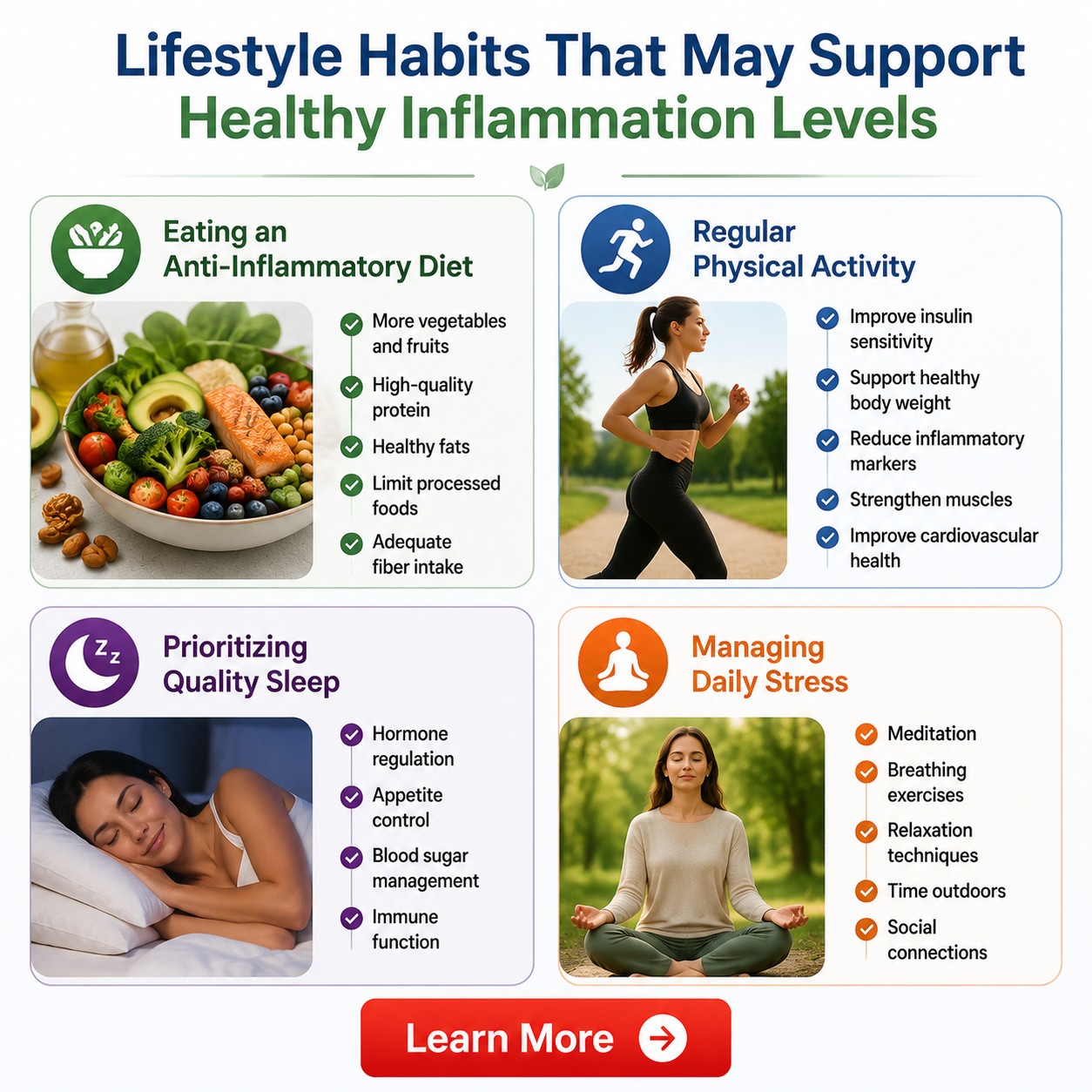Lifestyle Habits That May Support Healthy Inflammation Levels