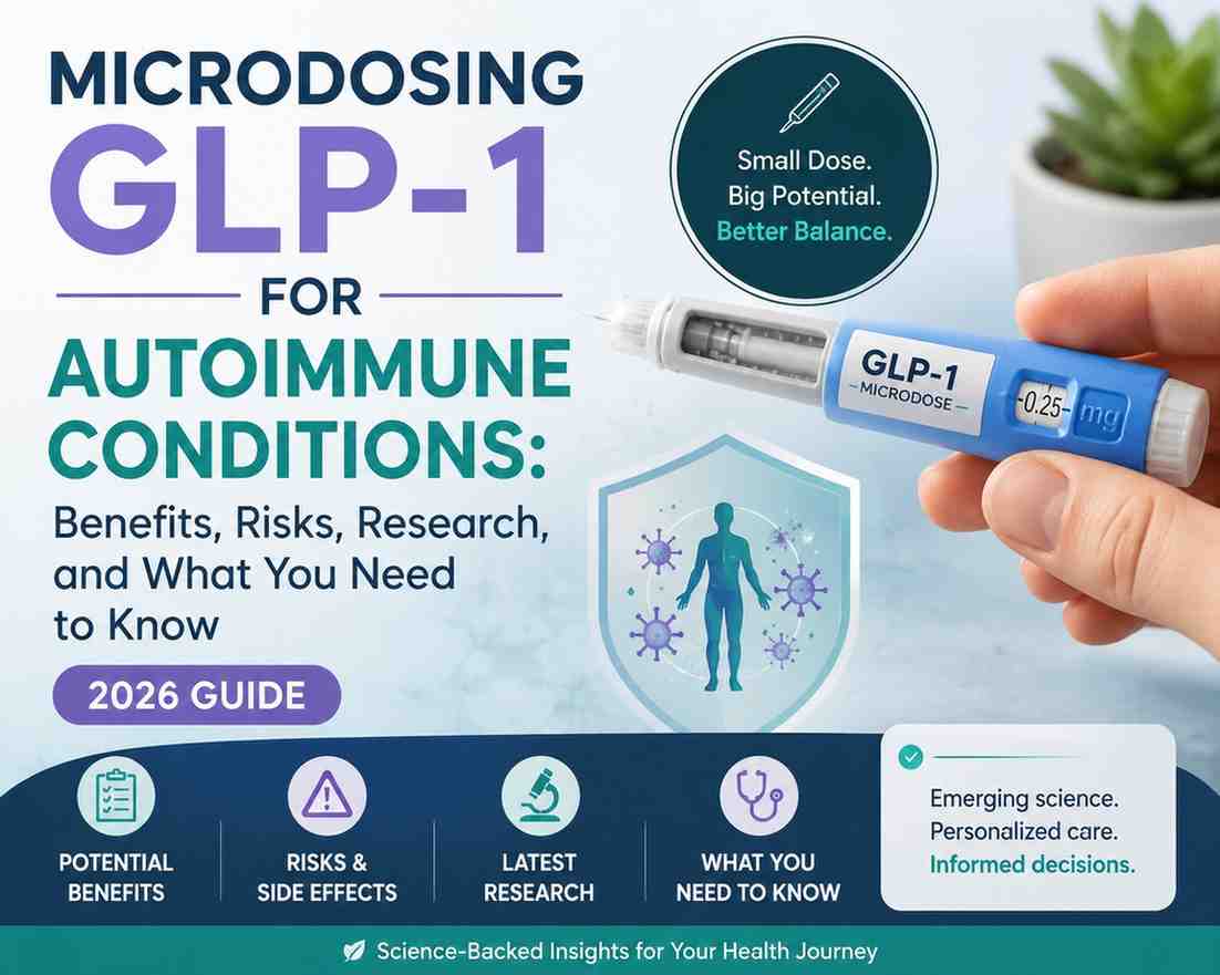 Microdosing GLP-1 for Autoimmune