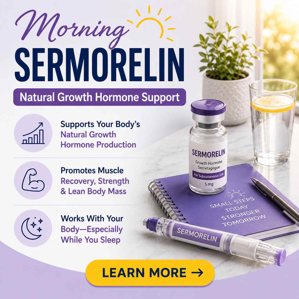 Morning Sermorelin Benefits
