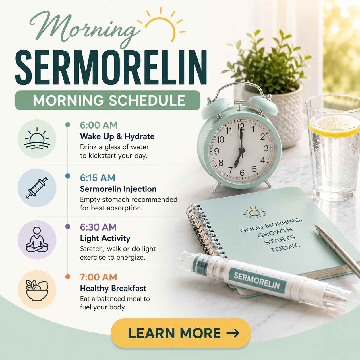 Morning Sermorelin Schedule