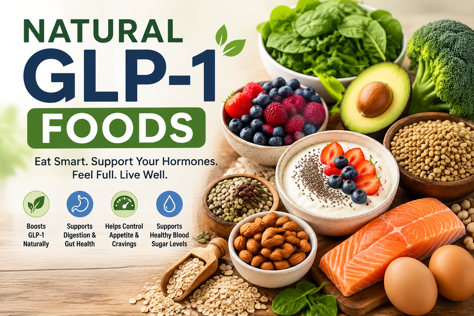 Natural GLP 1 Foods