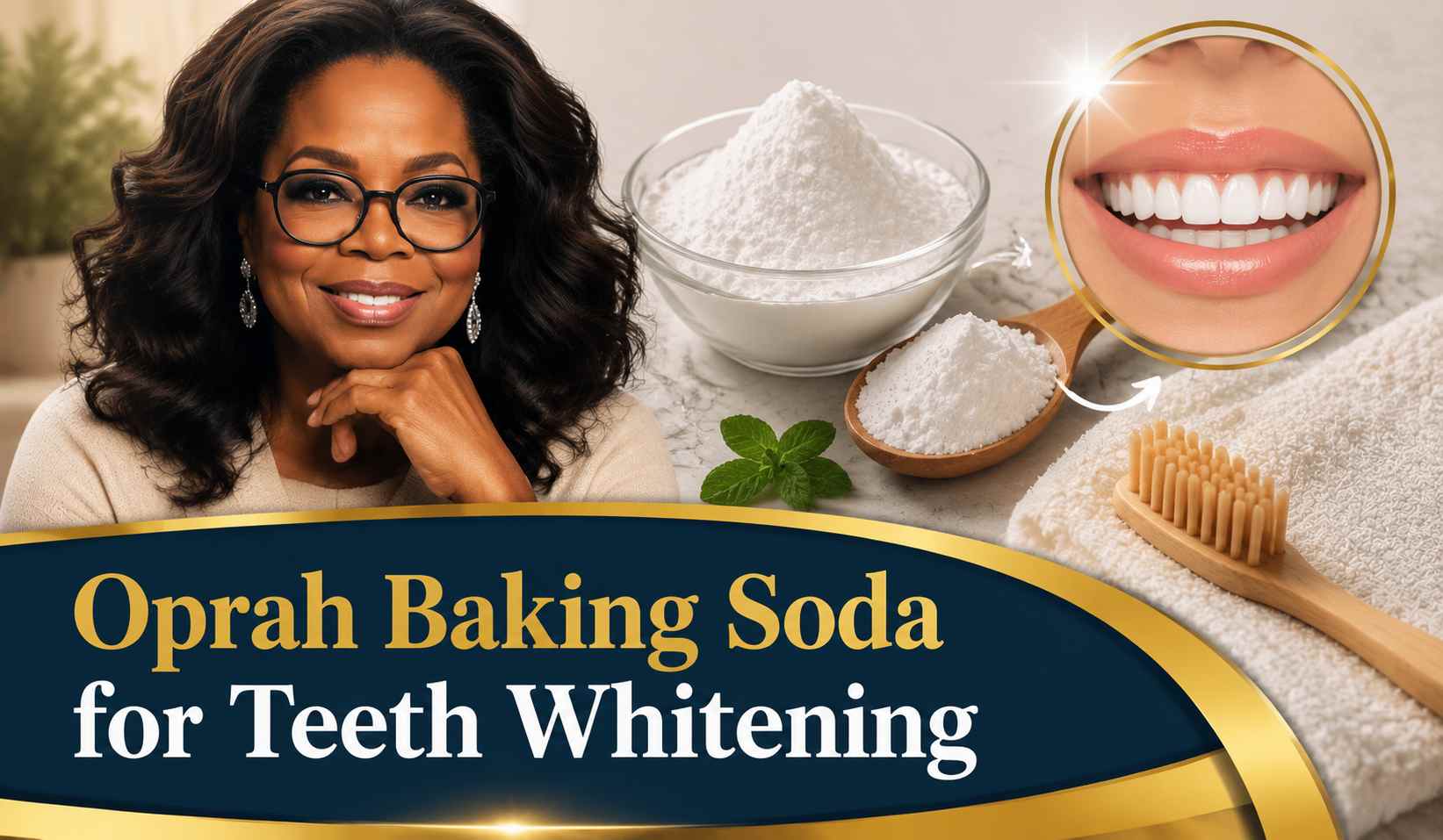 Oprah Baking Soda for Teeth Whitening