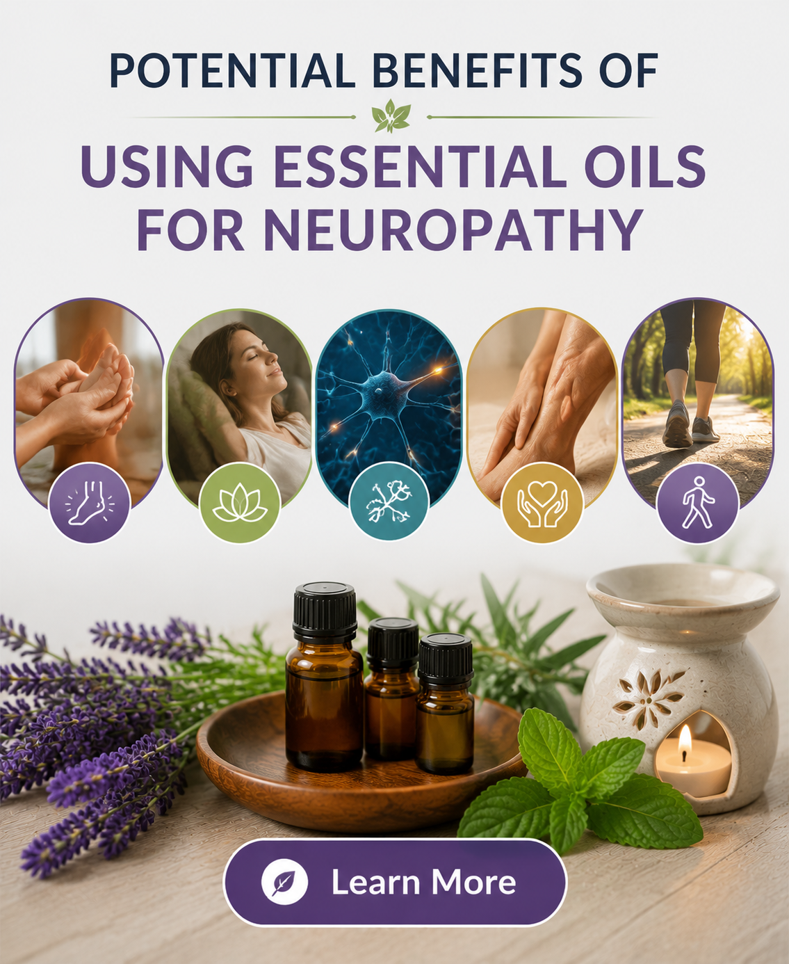 Potential Benefits of Using Essential Oils for Neuropathy