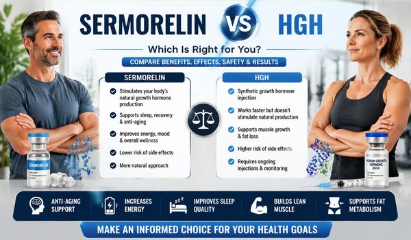 Sermorelin vs Hgh