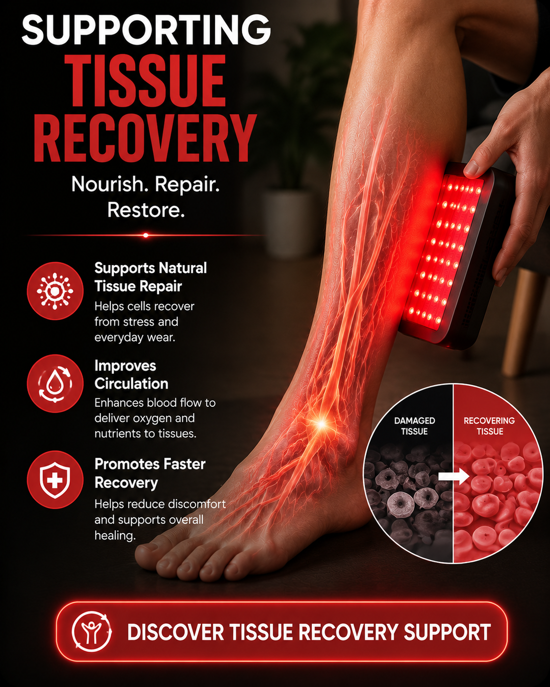 Supporting Tissue Recovery
