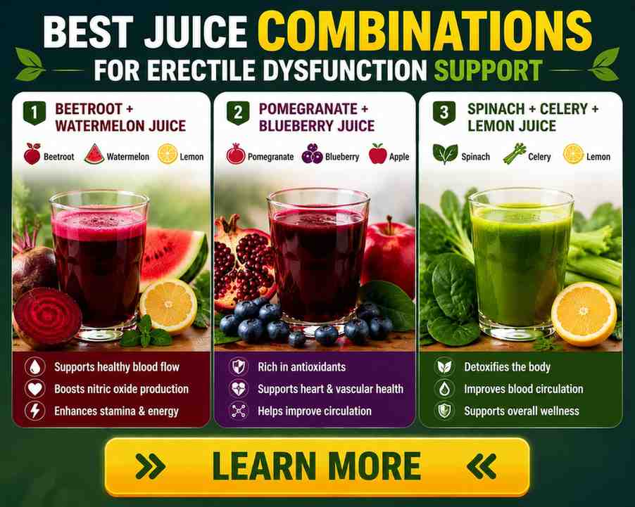 best juice for erectile dysfunction work