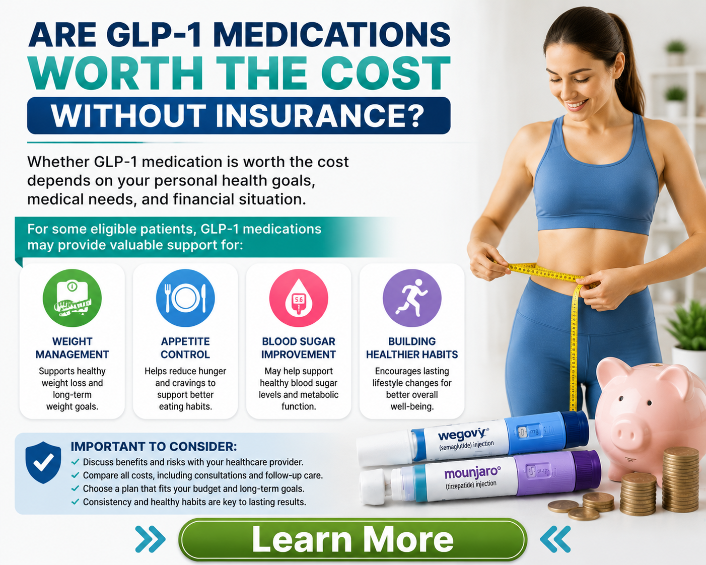 how much is glp 1 without insurance worth