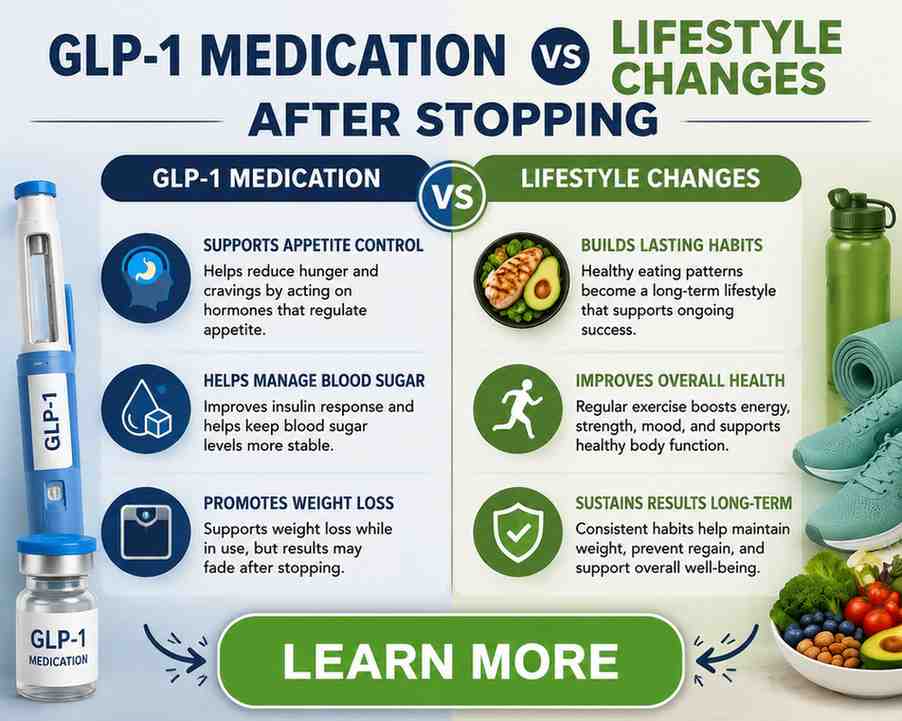 what happens when you stop taking glp-1 vs others
