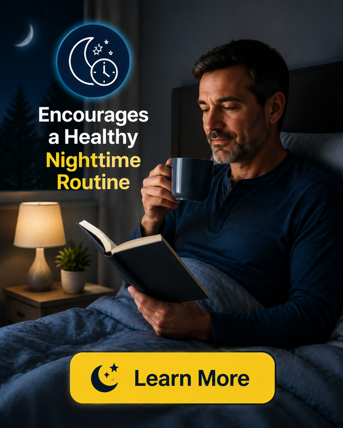 Encourages a Healthy Nighttime Routine