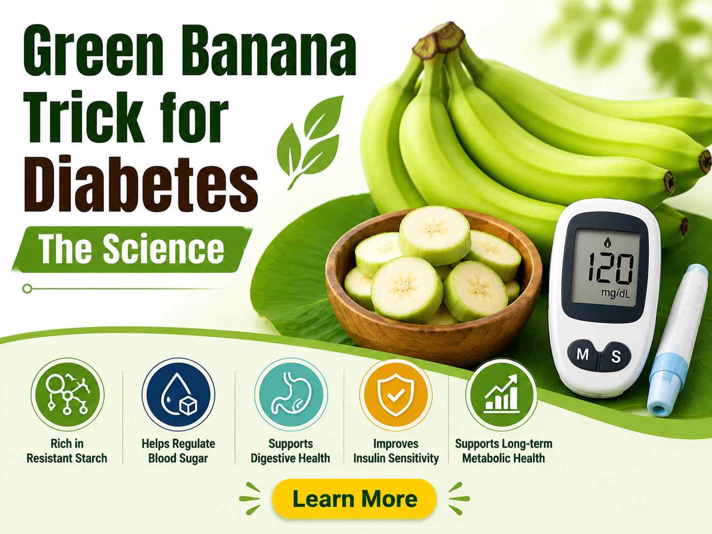 Green Banana Trick for Diabetes - The Science