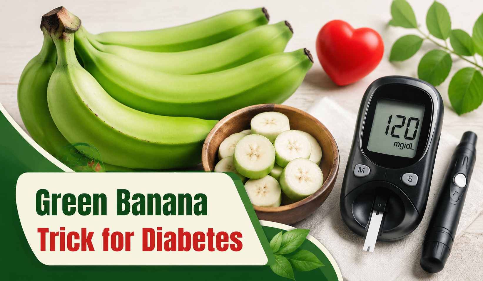 Green Banana Trick for Diabetes