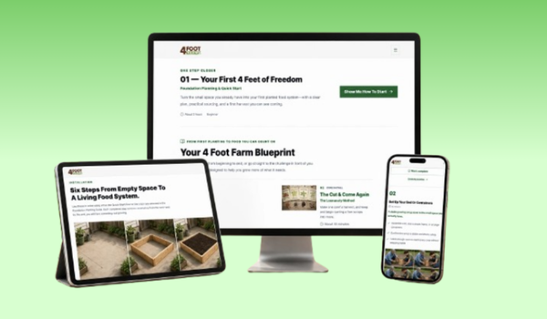 4 Foot Farm BluePrint Reviews