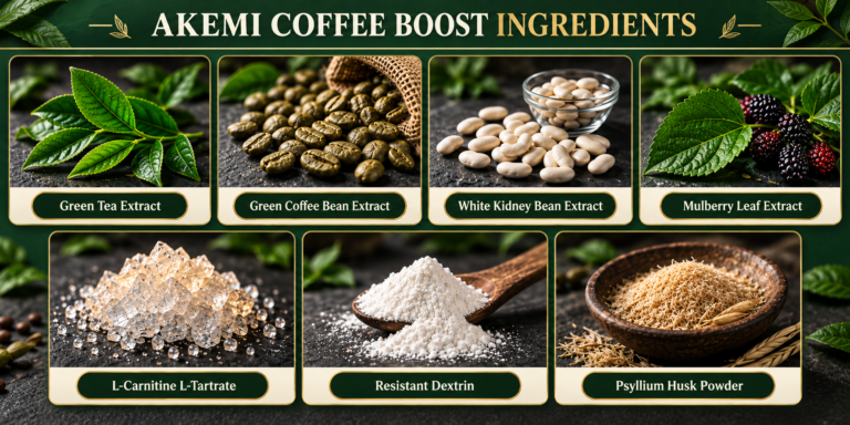 Akemi Coffee Boost ingredients