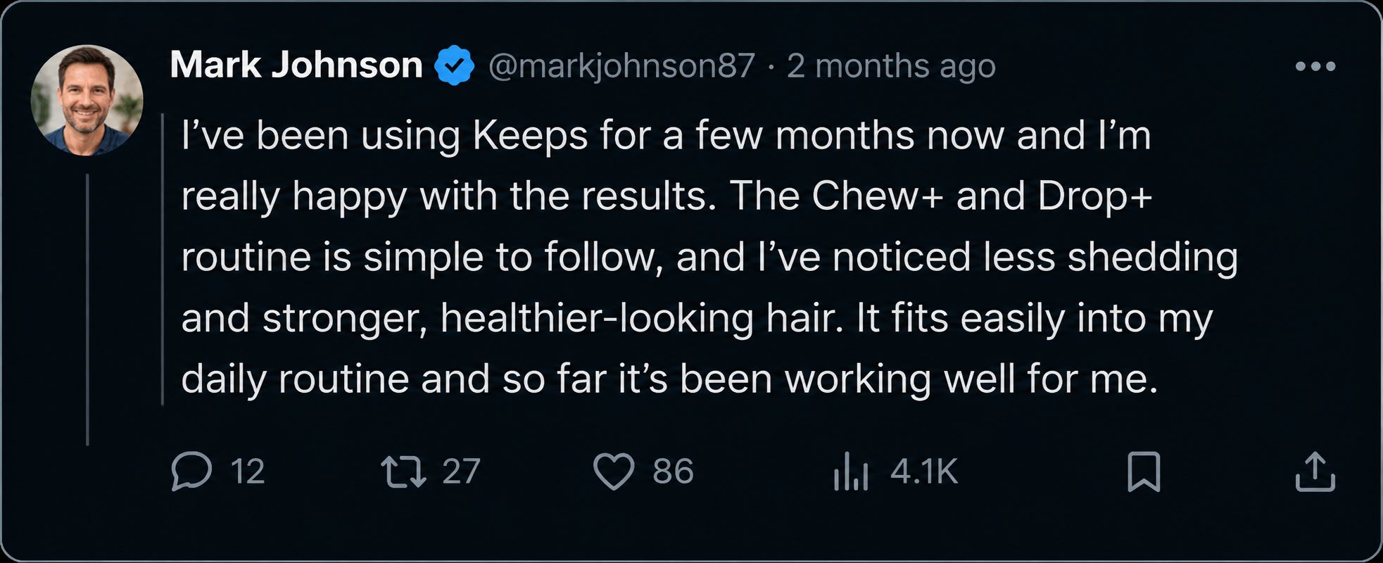 Keeps Hair Loss - Customer Reviews 4