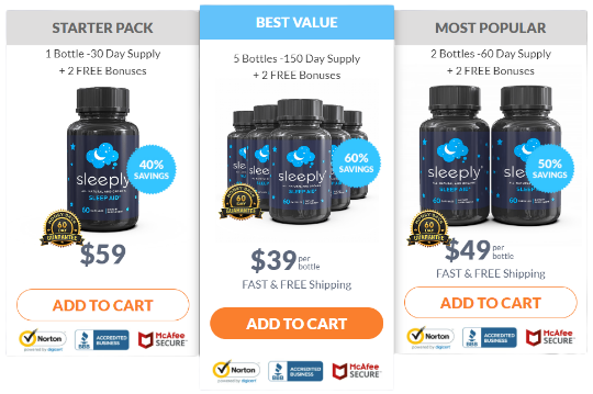 Sleeply Sleeping aid Formula Price List