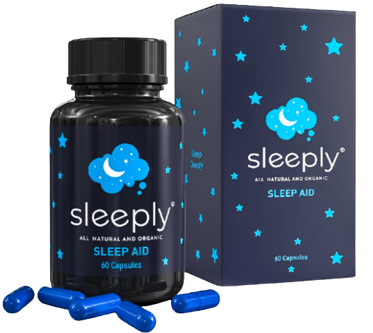 1 Bottle of Sleeply - All-natural ad Organic sleep aid formula